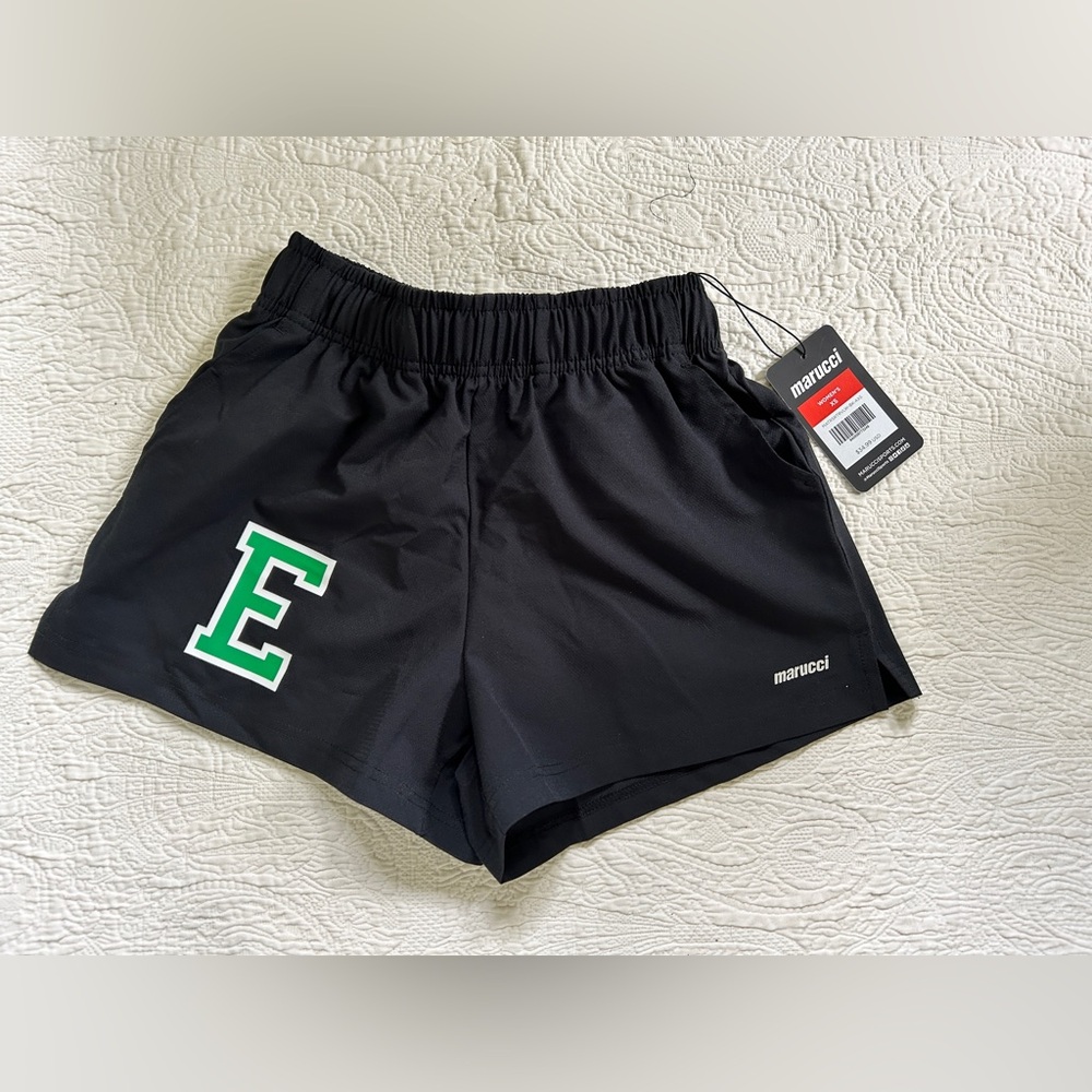 Women's Black Athletic Shorts by Marucci - size XS - NEW with tags